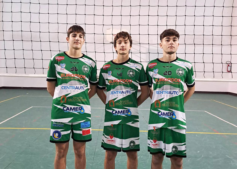 Tre atleti della Showy Boys Galatina convocati per il progetto Fipav “Club Italia allargato”