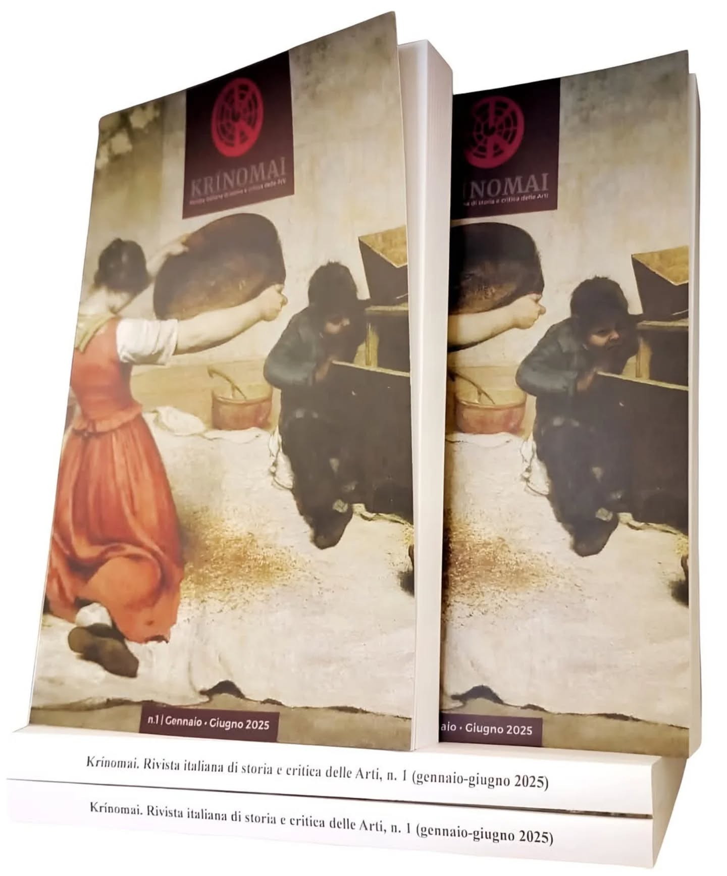 📖 Sosteniamo il progetto editoriale "Krínomai. Rivista italiana di storia e critica delle Arti". È il sogno indipendente (e non finanziato) di un gruppo di intellettuali liberi provenienti da tutt'Italia.
E' possibile acquistare la propria copia, cartacea o digitale, direttamente su
www.krinomai.it/shop