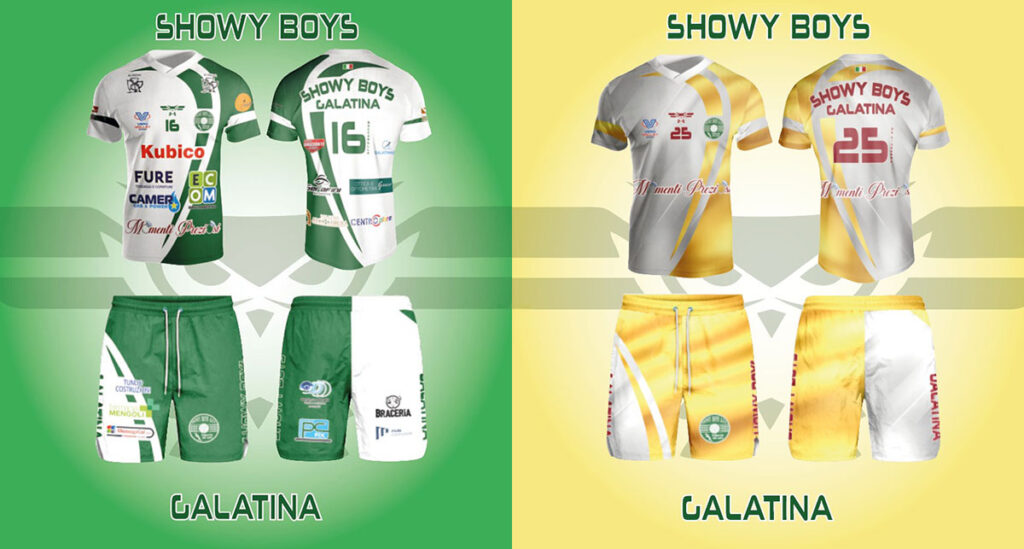 La Showy Boys Galatina presenta la nuova divisa da gioco