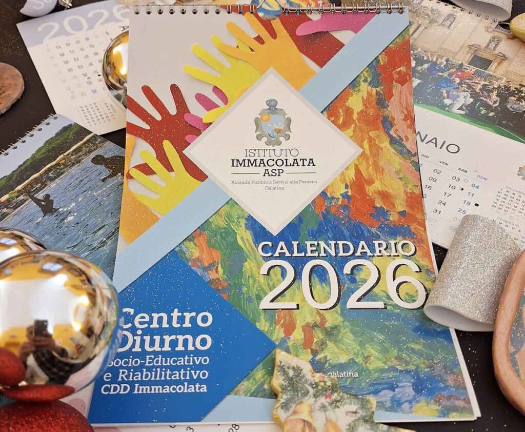 Un calendario che racconta le attività dei ragazzi del Centro Diurno di Galatina Un calendario che racconta le attività dei ragazzi del Centro Diurno di Galatina